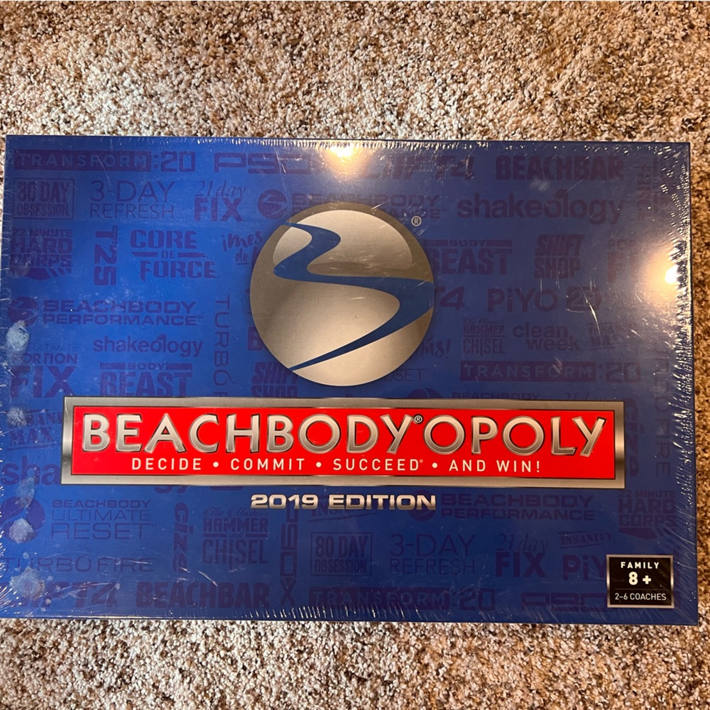 Team Beachbody Monopoly 2019 edition
